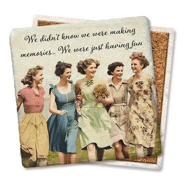 Drink Coaster - Didn't Know We Were Making Memories